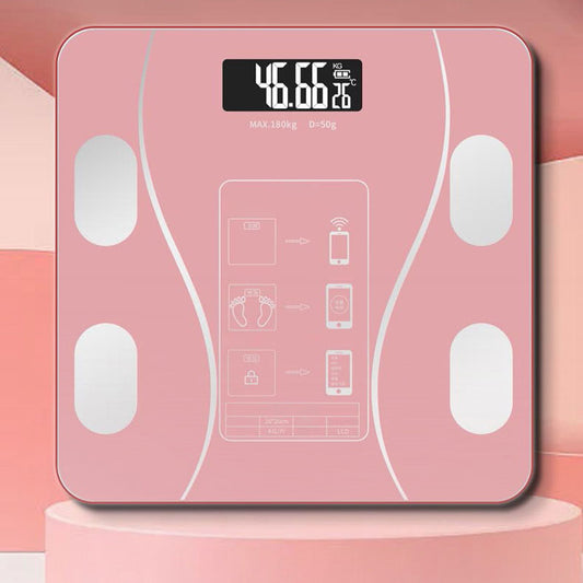 🏅🔥Viimeinen päivä 50 %:n alennus🔥Älykäs digitaalinen vaaka painon ja kehon rasvaprosentin mittaamiseen🏃