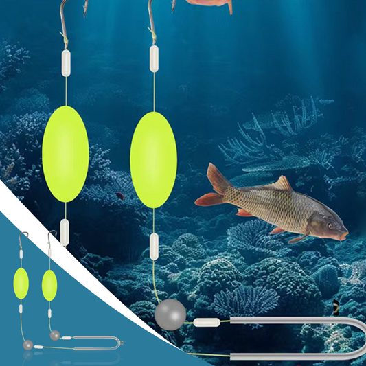 🎣⚡ Tuplakoukkuinen käänteinen pohjasiima! – Sano hyvästit ssnaggingille! 🎣