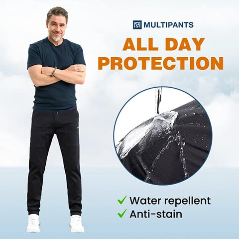 🔥HOT SALE 58% OFF🥰 MultiPants – High Stretch Multi-pocket Durable Cargo Pants