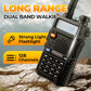 UV-5R Ham Radio Pitkä kantama UV5R Kaksikanavainen radiopuhelin Dual Band WalkieTalkie