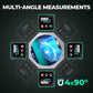 📢🔧 HOT SALE 50% OFF 🔥4-puolinen magneettinen digitaalinen kulmamittari laserilla