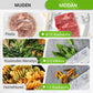 🔥Maailmanlaajuinen bestseller🍗 Aikarajoitettu tarjous! Osta 3, saat 2 ilmaiseksi🥦Uudelleenkäytettävät alumiinifoliolla suljettavat säilytyspussit