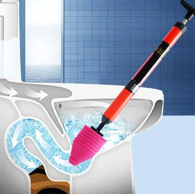 💧Säästät jopa 50% pois!🚽Kotitalouden korkeapaineinen wc-avaaja
