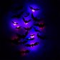 🦇Halloween 3D-valaistut lepakot