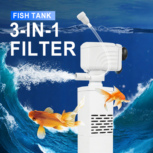 🐠 NYT 50 % ALENNUS! 💦 3-in-1-akvaariosuodatin – hiljainen ja energiatehokas, jopa 100 litran akvaarioihin 🌿📦