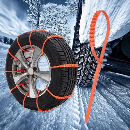 🚗Käytännölliset Lahjat - Uudelleenkäytettävät Auto Luistonestoketju