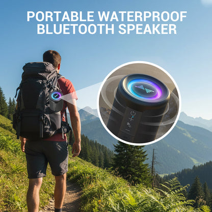 Kannettava vedenpitävä Bluetooth-kaiutin