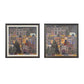 Vintage Square Puzzle Frame for Wall Display