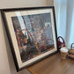 Vintage Square Puzzle Frame for Wall Display
