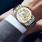 🔥Miesten vedenkestävä roomalainen avoin automaattinen mekaaninen rannekello⌚