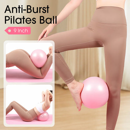 🧘‍♀️9 tuuman räjähtämätön pilatespallo pumpulla