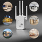 🔥2026 Hot Seller🎁 1200Mbps kaksikaistainen (5GHz/2,4GHz) WiFi-signaalin vahvistin kattaa jopa 930 neliömetriä Tukee 50 laitteen samanaikaista yhteyttä
