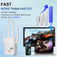 🔥2026 Hot Seller🎁 1200Mbps kaksikaistainen (5GHz/2,4GHz) WiFi-signaalin vahvistin kattaa jopa 930 neliömetriä Tukee 50 laitteen samanaikaista yhteyttä