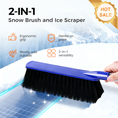 2-in-1 Snow Brush and Ice Scraper