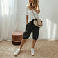 ⏰Time-Limited Special Price: ￡11.99 with FREE GIFT!!🎁Women's Casual Cotton Linen Capris